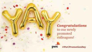 Global Analyst & Advisor Relations Leader, New York, <strong>PwC</strong> United States. . Pwc promotion day